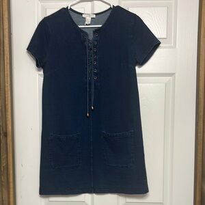 forever 21 short sleeve denim dress Denim Dress Forever 21 for Sale up to 90% Off: Poshmark